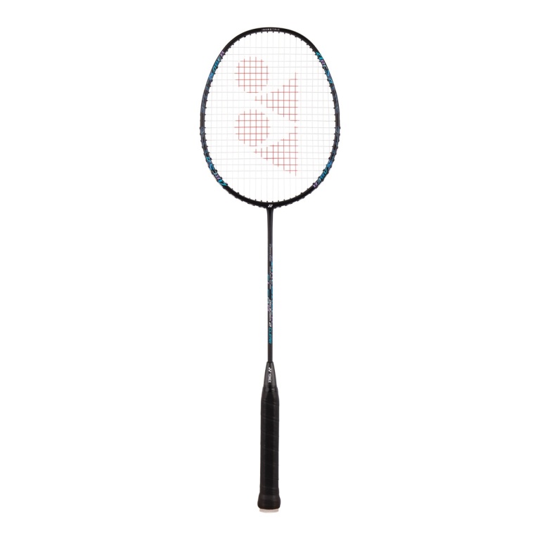 Yonex rakieta do badmintona ARC Saber 2 Clear (wyważona, elastyczna) czarna/niebieska - naciągnięta -